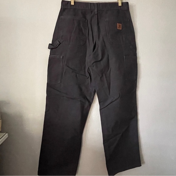 Carhartt Navy Dungaree Jeans - 30x30 Workwear Treasure! 🚜 - Picture 7 of 10